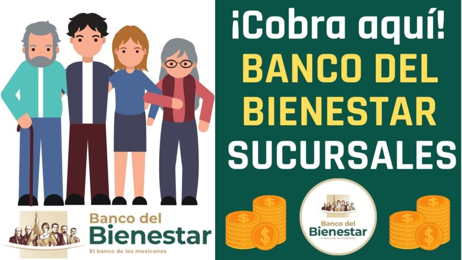 ubicacion de sucursales del banco del bienestar en la ciudad de mexico