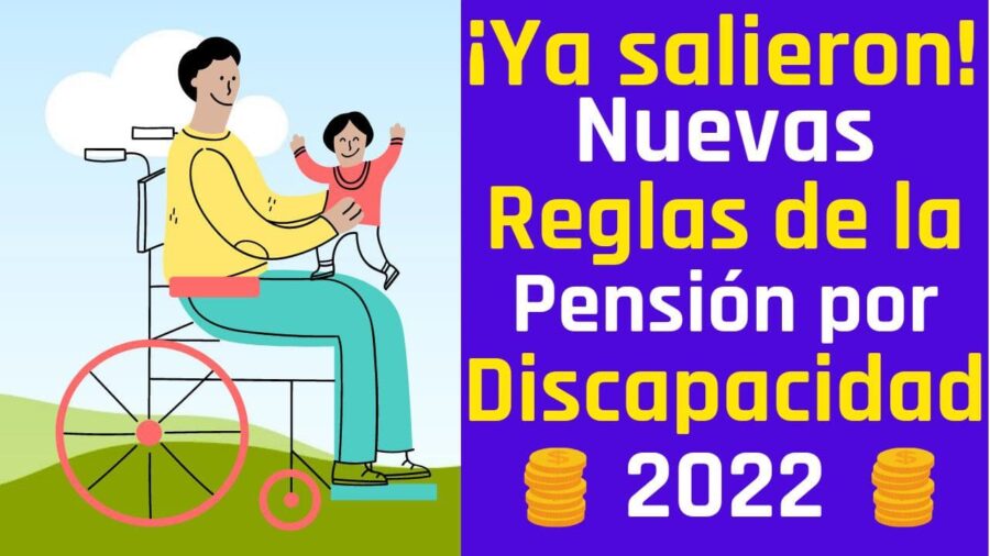 pension para personas con discapacidad 2022